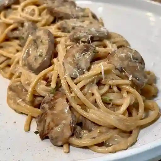 Pastas al champiñon