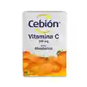 Cebión tabletas Masticables de Vitamina C sabor Mandarina con 144 unidades