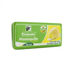 Mantequilla Colanta Sin Sal x 125 g