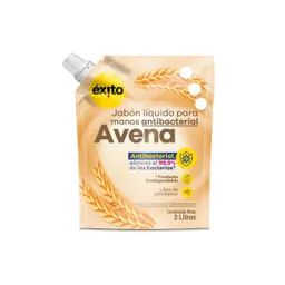  Jabon Liquido Avena Antibacter  Exito  