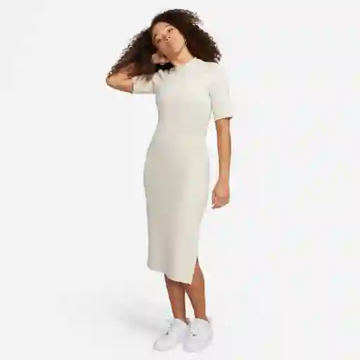 Nike Enterizo W Nsw Essntl Midi Dress Blanco M Ref: DV7878-104