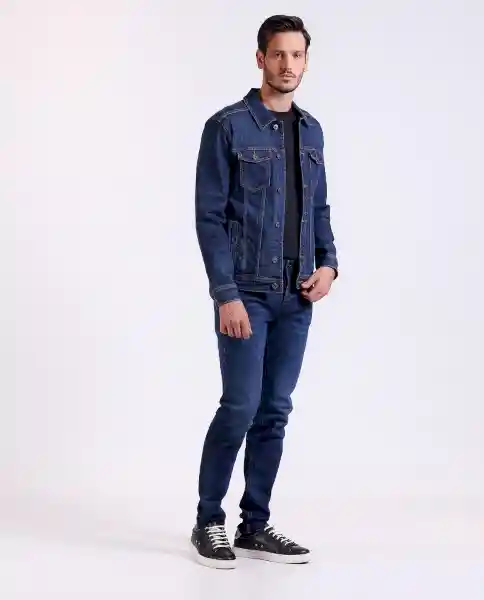 Chaqueta Ultra Oscura Azul Talla S Hombre Chevignon