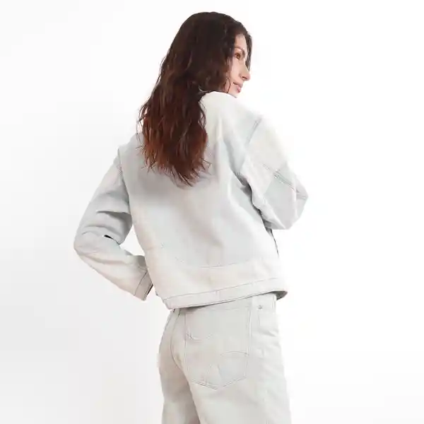 Chaqueta Cuello Sport Manga Larga Azul Talla M 680059