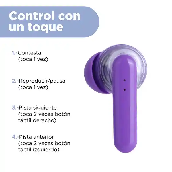 Audífonos Serie Morado Modelo S200 Miniso