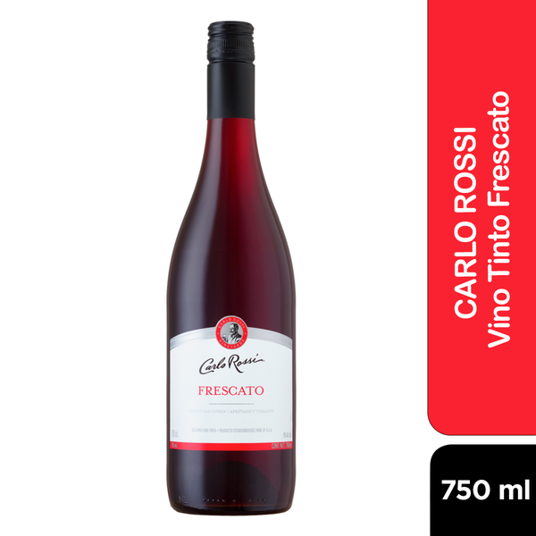Carlo Rossi Vino Tinto Afrutado 750 ml