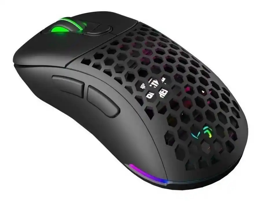 Vsg Mouse De Juego Aquila Air Negro Mate