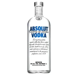Absolut Bebida Alcohólica de Vodka
