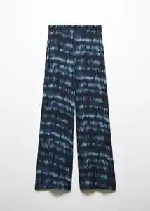 Pantalón Darkdyep Azul Talla 19 Teen Niñas Mango