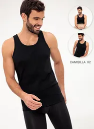 Gef Pack Camiseta Sisa Dúo Cadiz Hombre Negro 799 Talla 32