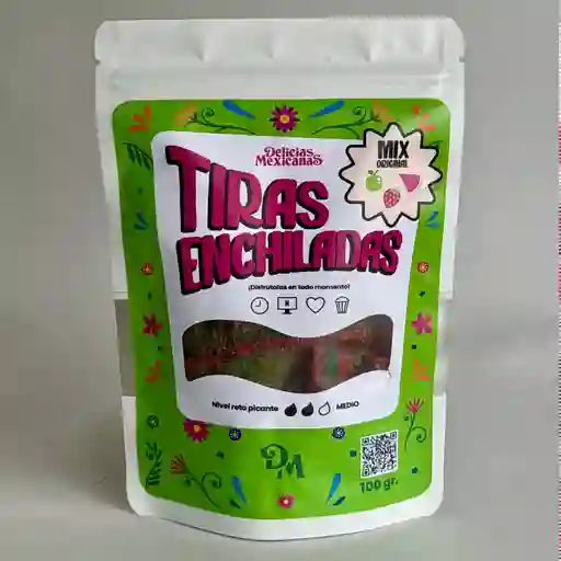 Tiras enchiladas (100 gramos)