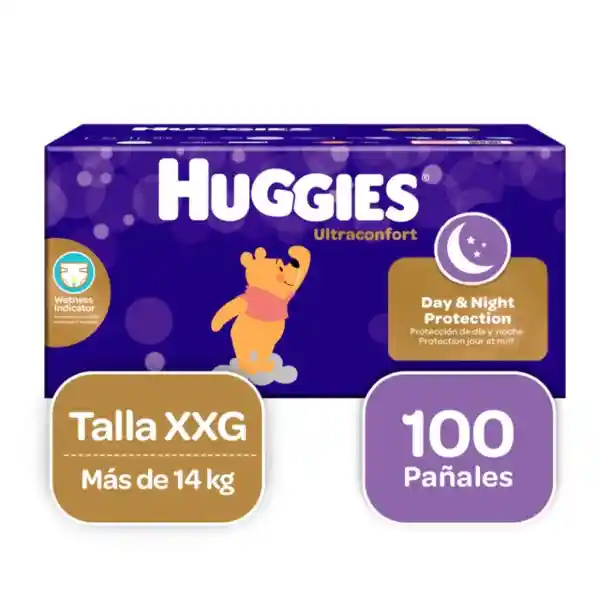 Pañales Huggies Ultraconfort Etapa 5/XXG 100 Und