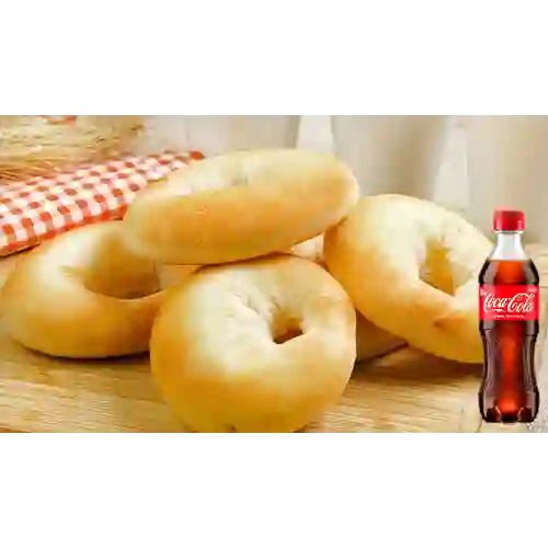 Combo Pandebono X 6 Unidades +Cocacola Orig 400ml