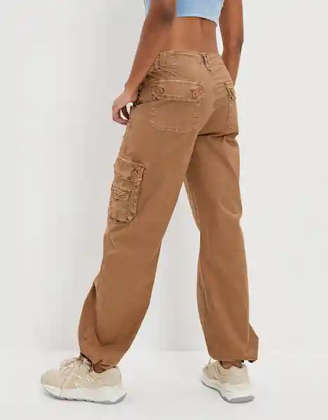 Pantalón Mujer Café Talla 6 LONG American Eagle