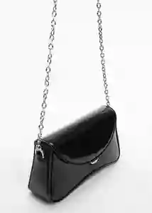Bolso P Roe Negro Mujer Mango
