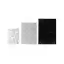 Cuaderno Surtidos Argollado de 60 Hojas Serie Silver Gray Miniso