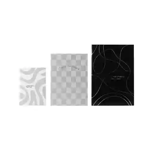 Cuaderno Surtidos Argollado de 60 Hojas Serie Silver Gray Miniso