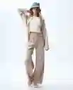 Pantalón Mujer Crudo Talla 10 631G002_CRU110606 Americanino