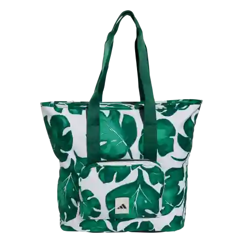Adidas Morral Leaf Tote Lifestyle Mujer Gris Talla NS