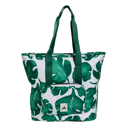 Adidas Morral Leaf Tote Lifestyle Mujer Gris Talla NS