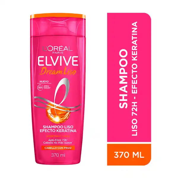 Shampoo L'Oreal París Elvive Dream Liso 370 mL