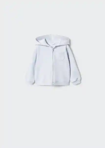 Chaqueta Nizas Celeste Talla 61 Niños Mango