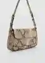 Bolso P Griselda Beige Talla 99 Mujer Mango