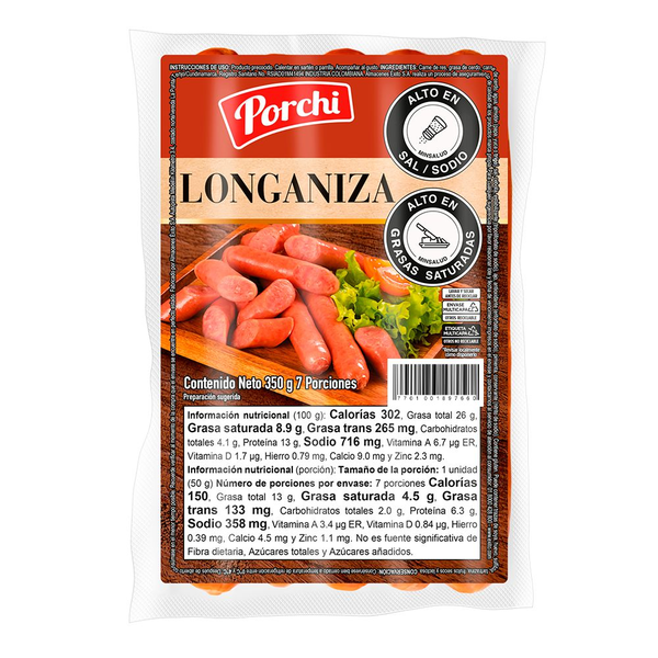 Porchi Longaniza 350 g