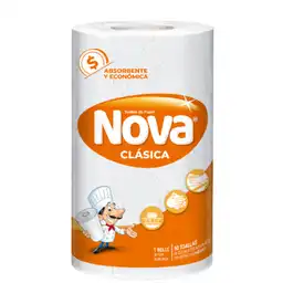 Nova Toalla Papel Rollo Doble Hoja