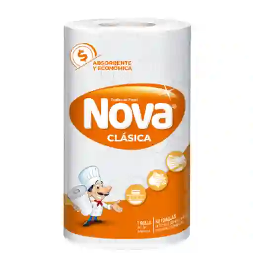 Nova Toalla Papel Rollo Doble Hoja