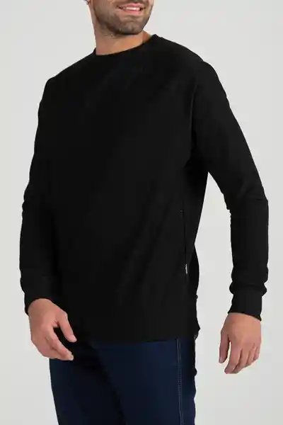 ONeill Buzo Suéter Beachside Masculino Negro Talla L