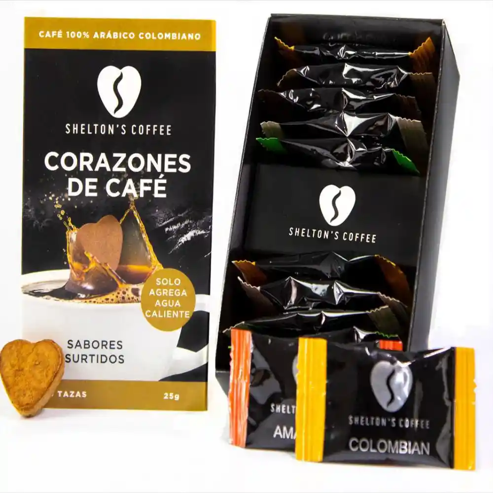 Shelton's Coffee Corazones de Café