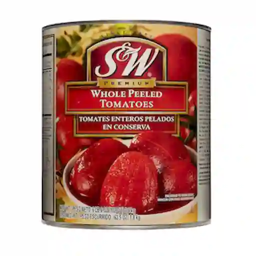 S&W Tomates Enteros Pelados