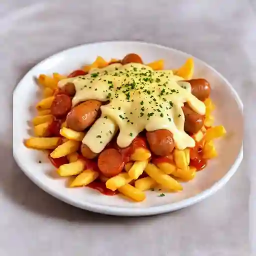 Salchipapa especial 3p