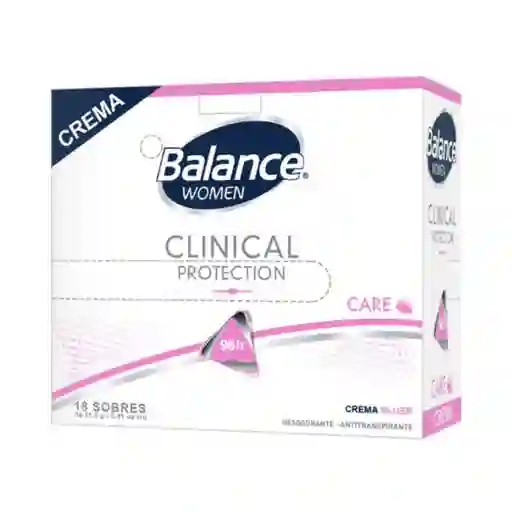 Balance Desodorante Clinical Protección para Mujer en Crema