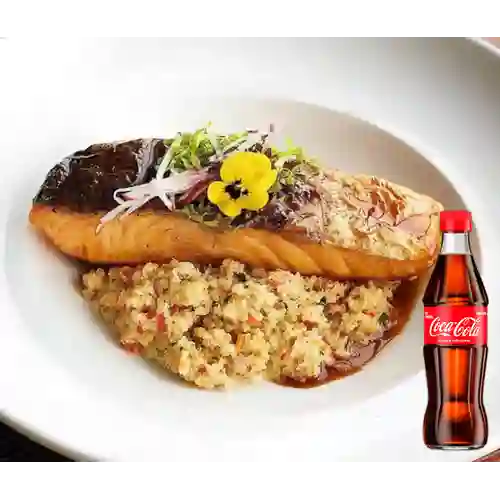 Combo Salmón Puerto Montt + Coca Cola Original 300ML