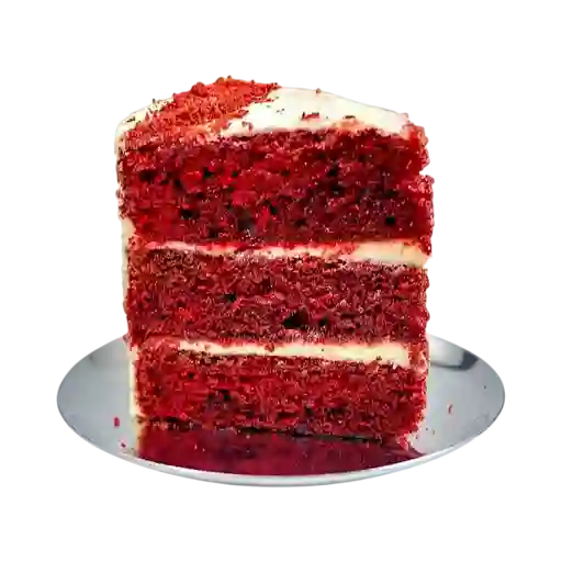Porción de Torta Red Velvet