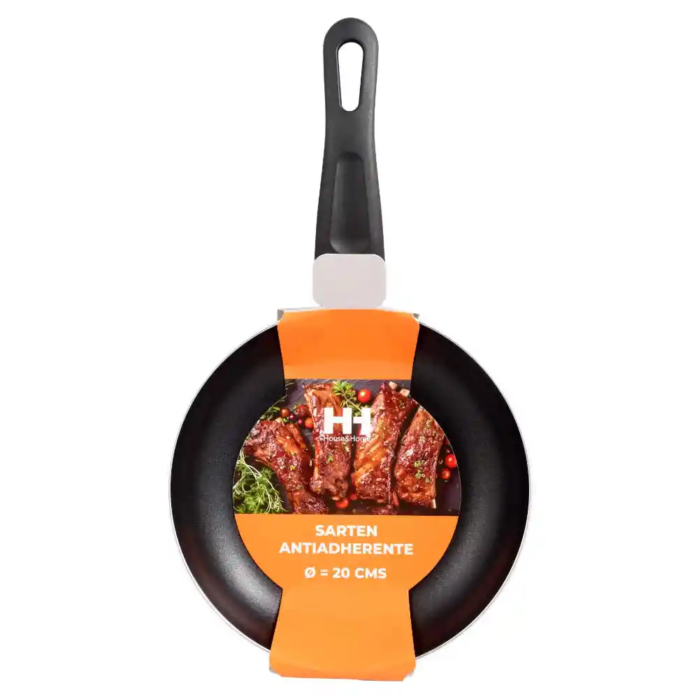 Sartén H&h Antiadherente Mango Madera W20fp