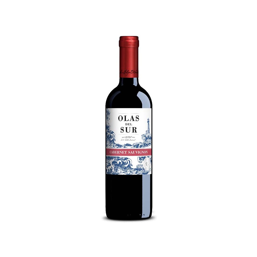 Olas del Sur Vino Tinto Cabernet Sauvignon 750 ml
