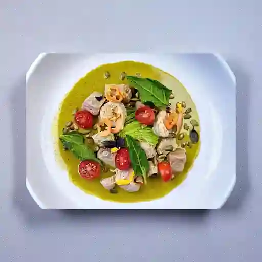 Combo Ceviche Apaltado + Cerveza Dorada