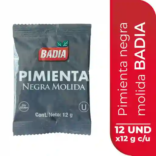 Pimienta Negra Molida Badia