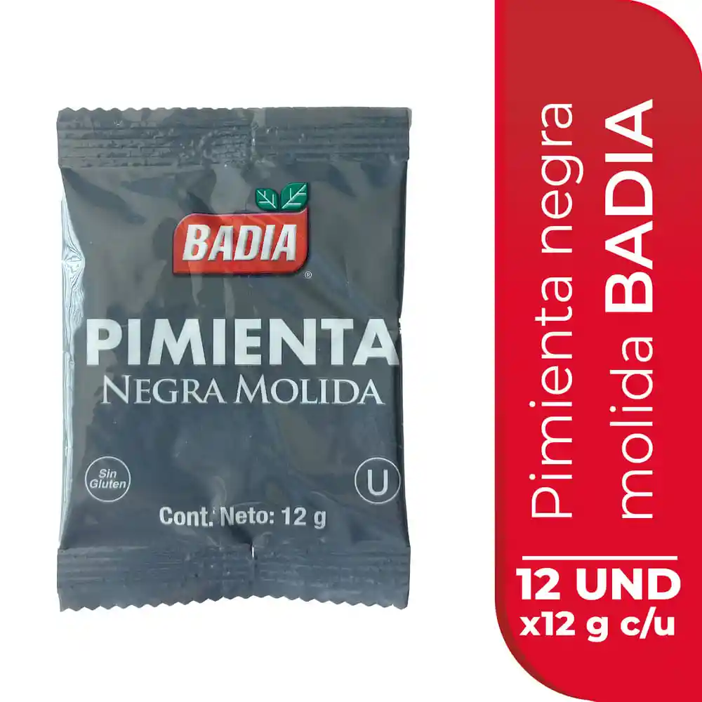 Pimienta Negra Molida Badia