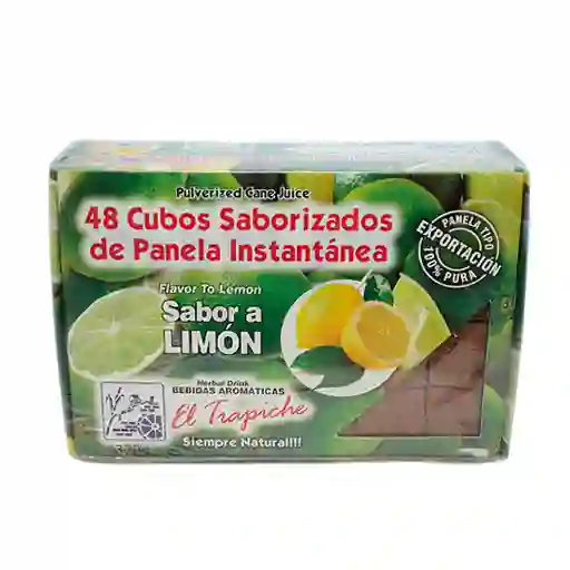 El Trapiche Cubos de Panela Sabor Limón