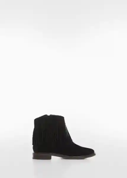 Botines Dakota Negro Talla 33 Niña Mango