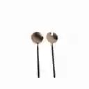 Set de Servidoras Copper - Negro Ambiente Gourmet