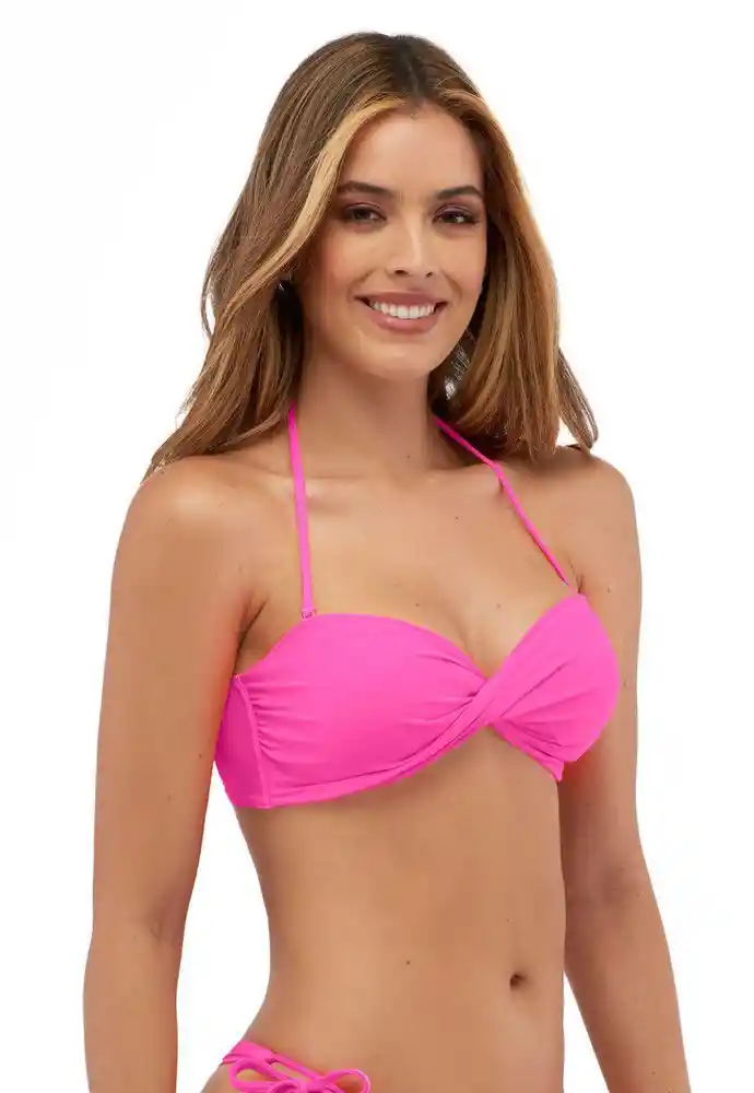 Vestido de Baño Brasier 32b-fucsia