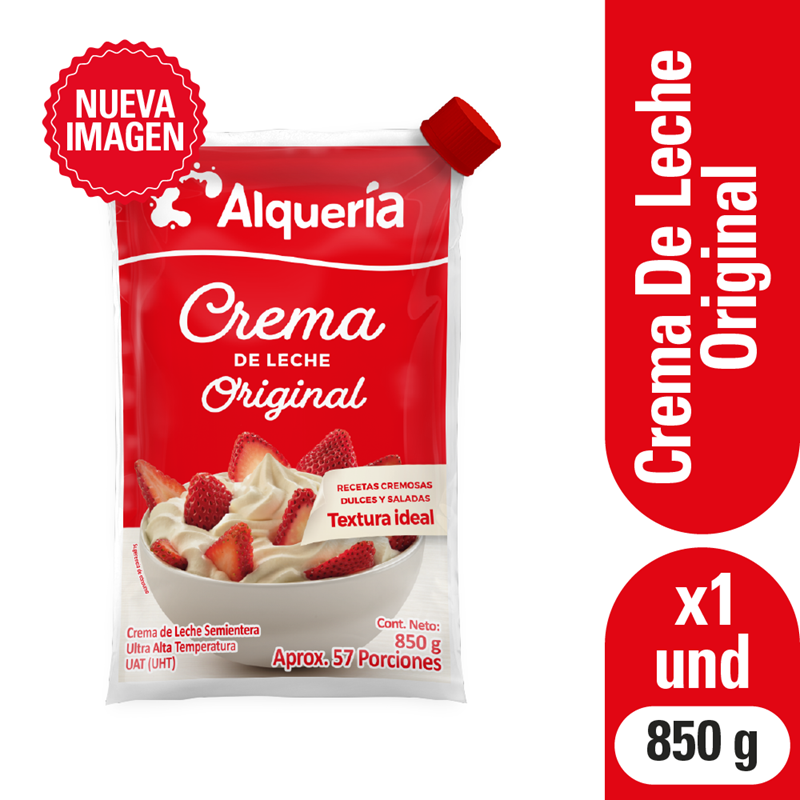 Alqueria Crema de Leche 850 g