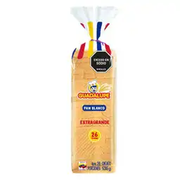 Guadalupe Pan Blanco Extragrande 