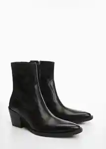 Botines Coa Negro Talla 37 Mujer Mango