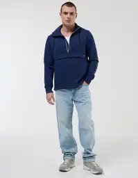 Buzo Hombre Azul Talla Large American Eagle 2284405
