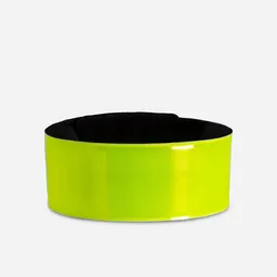 Btwin Cinta Reflectiva Para Tobillo Amarillo Fluorescente
